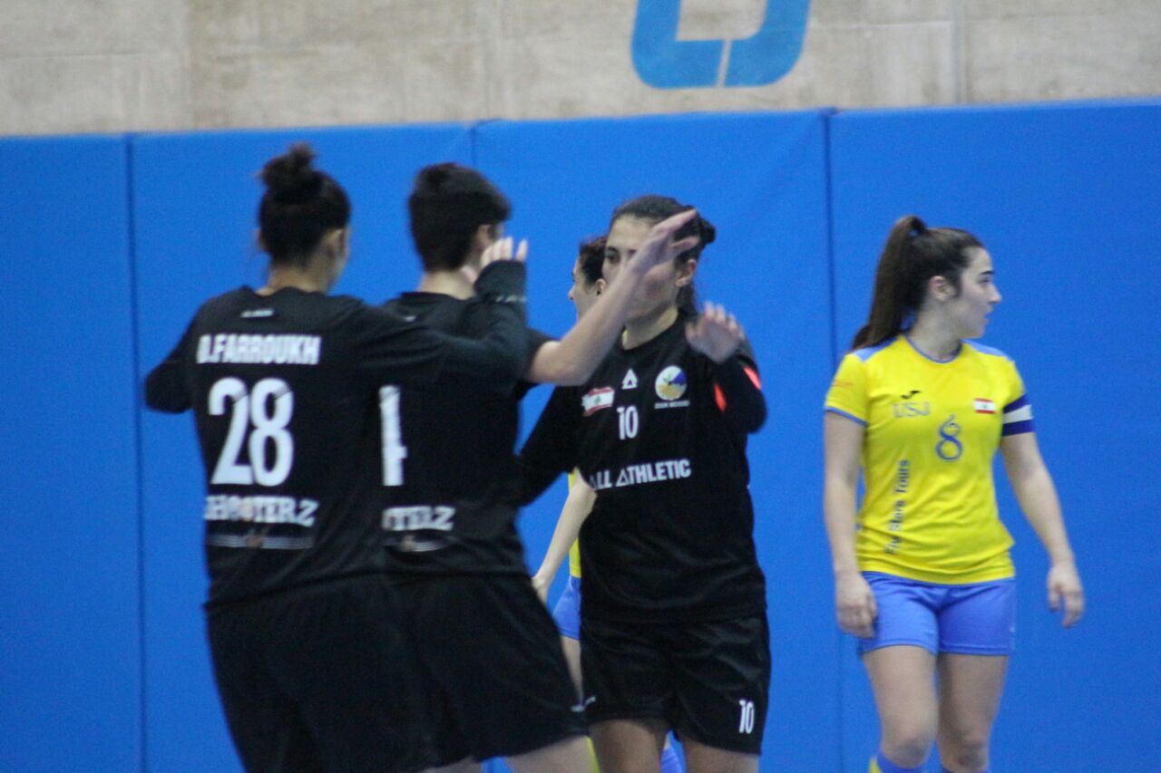 Football Lebanon - زوق مصبح بطلاً لمرحلة الذهاب في دوري صالات السيدات