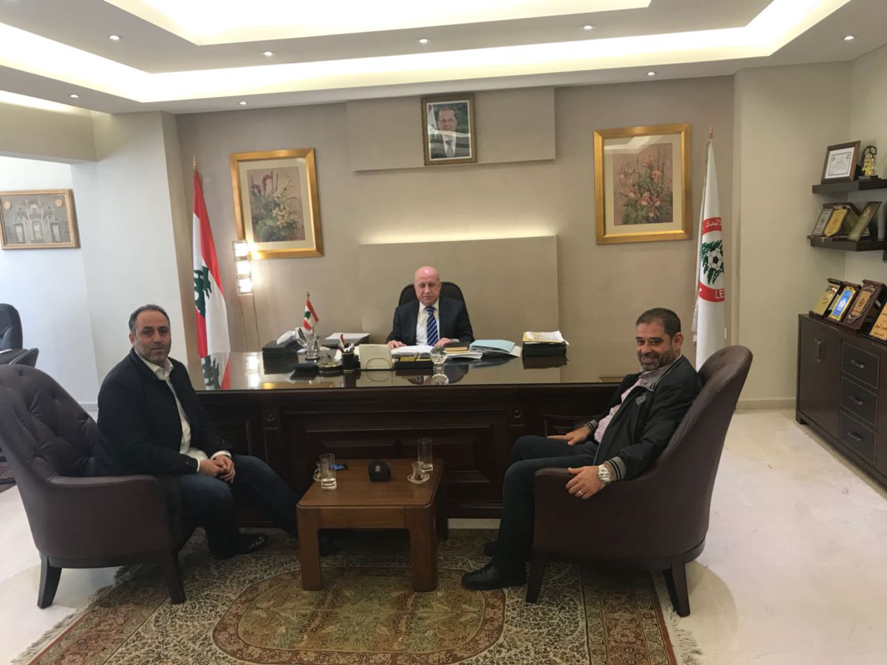 Football Lebanon - سليمان يستنكر ما تعرّض له رئيس الإتحاد