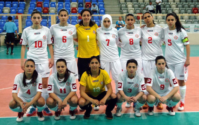 Football Lebanon - ثمانية وعشرين لاعبة لقائمة منتخب صالات السيدات الأولية