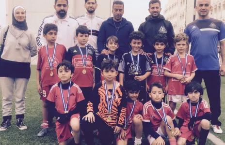 Football Lebanon - أكاديمية ديفيد ناكيد تستعد للسفر الى برشلونة 