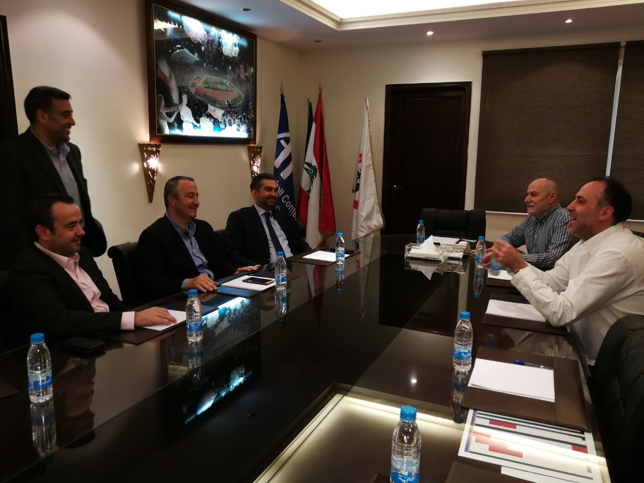 Football Lebanon - بدء لقاء العهد والنجمة بحضور الاتحاد