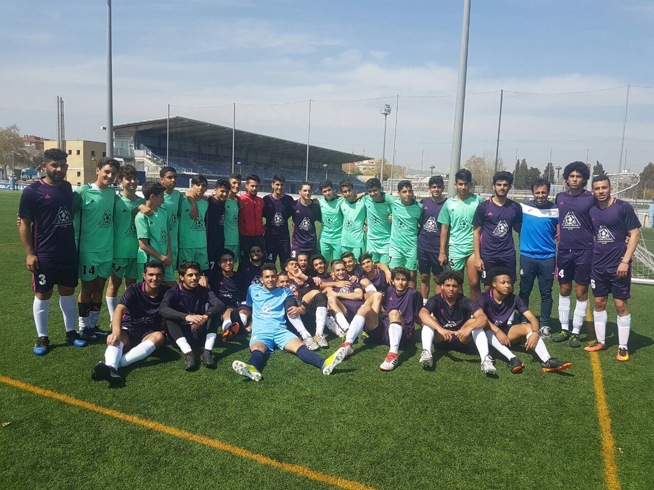 Football Lebanon - أكاديمية دايفيد ناكيد في حضرة نادي اسبانيول الاسباني