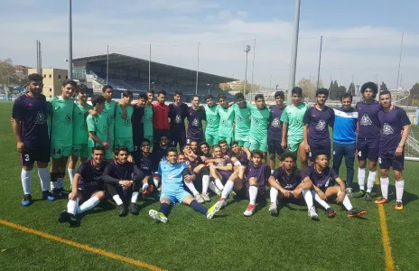 Football Lebanon - أكاديمية دايفيد ناكيد في حضرة نادي اسبانيول الاسباني