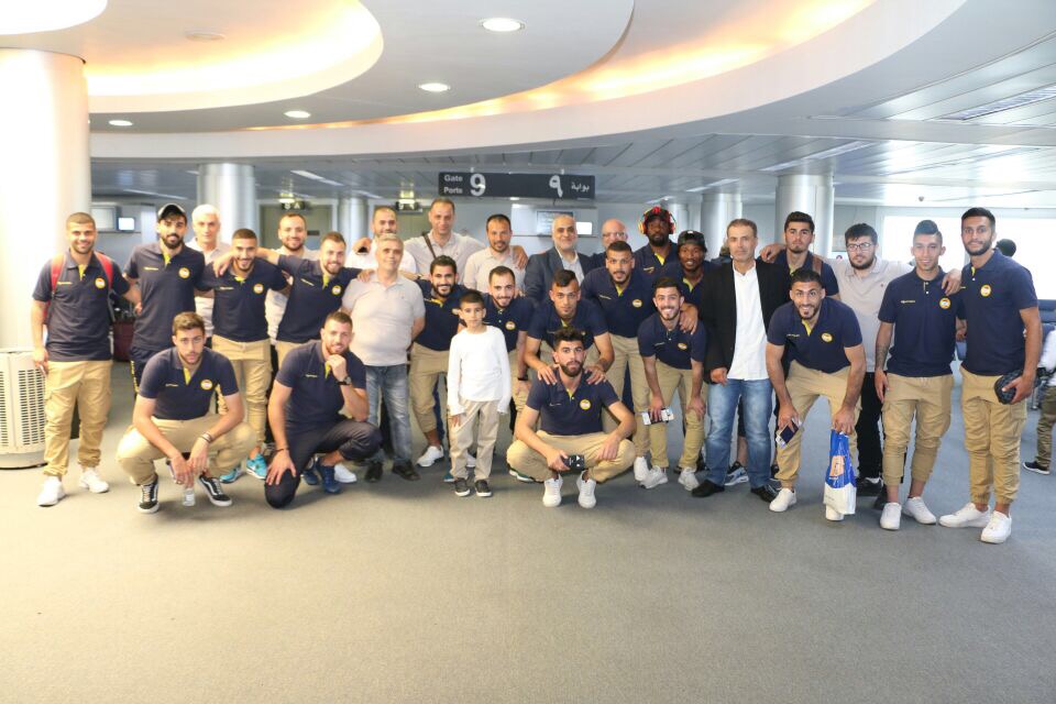 Football Lebanon - بعثة العهد تغادر الى العراق لمواجهة الزوراء