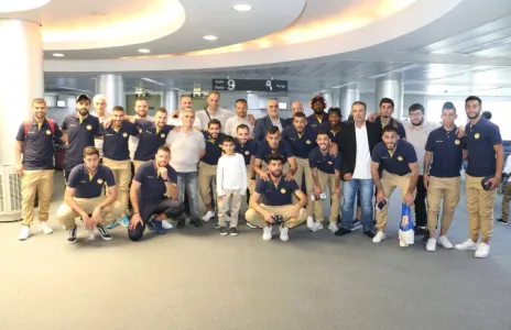 Football Lebanon - بعثة العهد تغادر الى العراق لمواجهة الزوراء