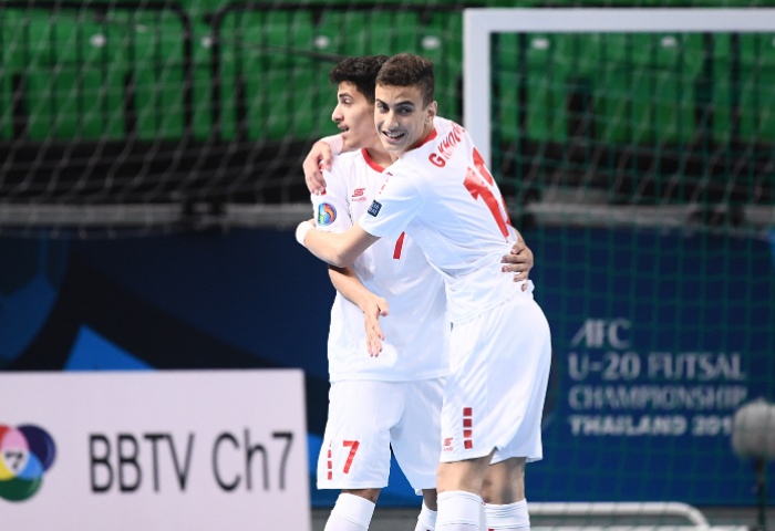 Football Lebanon - منتخب شباب الصالات يحقق فوزه الثاني بطولة آسيا