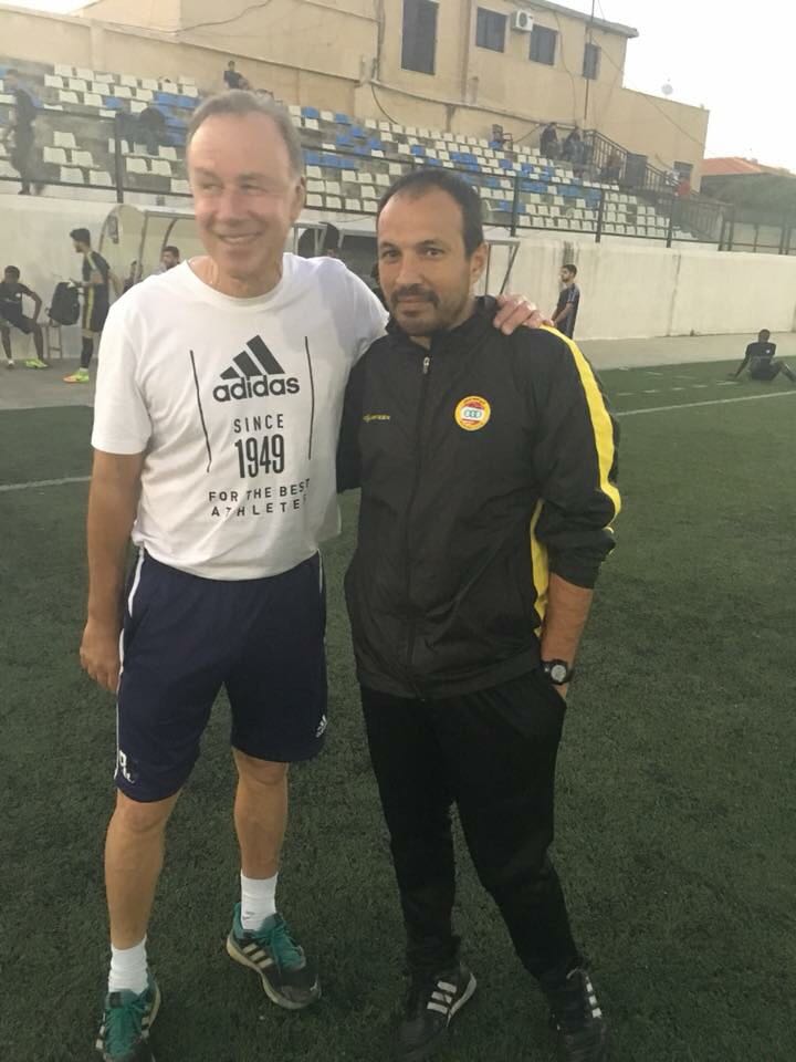 Football Lebanon - جاسبرت في بيروت لحضور تتويج العهد