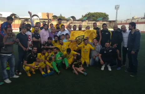 Football Lebanon - النبي شيت يحقق المطلوب ويبقى في الدرجة الأولى