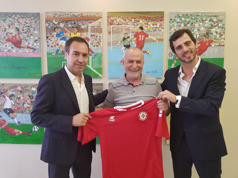 Football Lebanon - تعاون بين الاتحاد اللبناني وبراغا البرتغالي