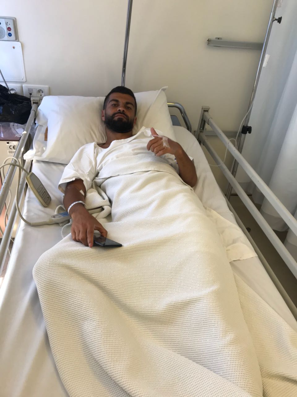 Football Lebanon - غياب اياس لمدة ثلاثة اشهر