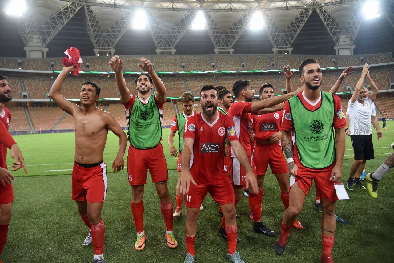 Football Lebanon - النجمة بالعلامة الكاملة إلى دور الـ 32 من البطولة العربية