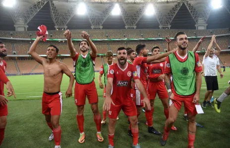 Football Lebanon - النجمة بالعلامة الكاملة إلى دور الـ 32 من البطولة العربية