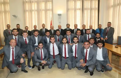 Football Lebanon - بري يستقبل النجمة في مجلس النواب