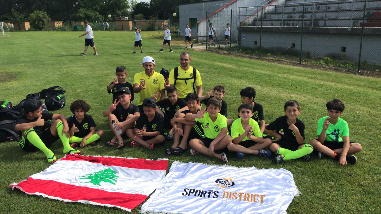 Football Lebanon - أكاديمية Sports District ترفع إسم لبنان و تحصد المركز الرابع