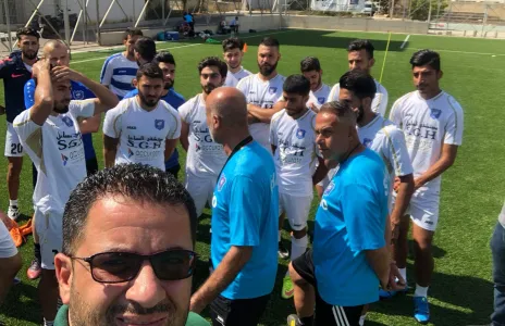 Football Lebanon - شباب الساحل يطلق تمارينه على ملعب بئر حسن 
