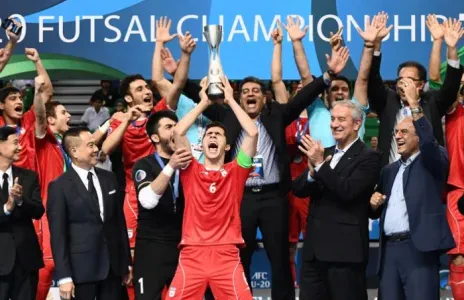 Football Lebanon - إيران تتوج بلقب بطولة آسيا للشباب بكرة الصالات