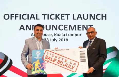 Football Lebanon - انطلاق بيع تذاكر مباريات كأس آسيا