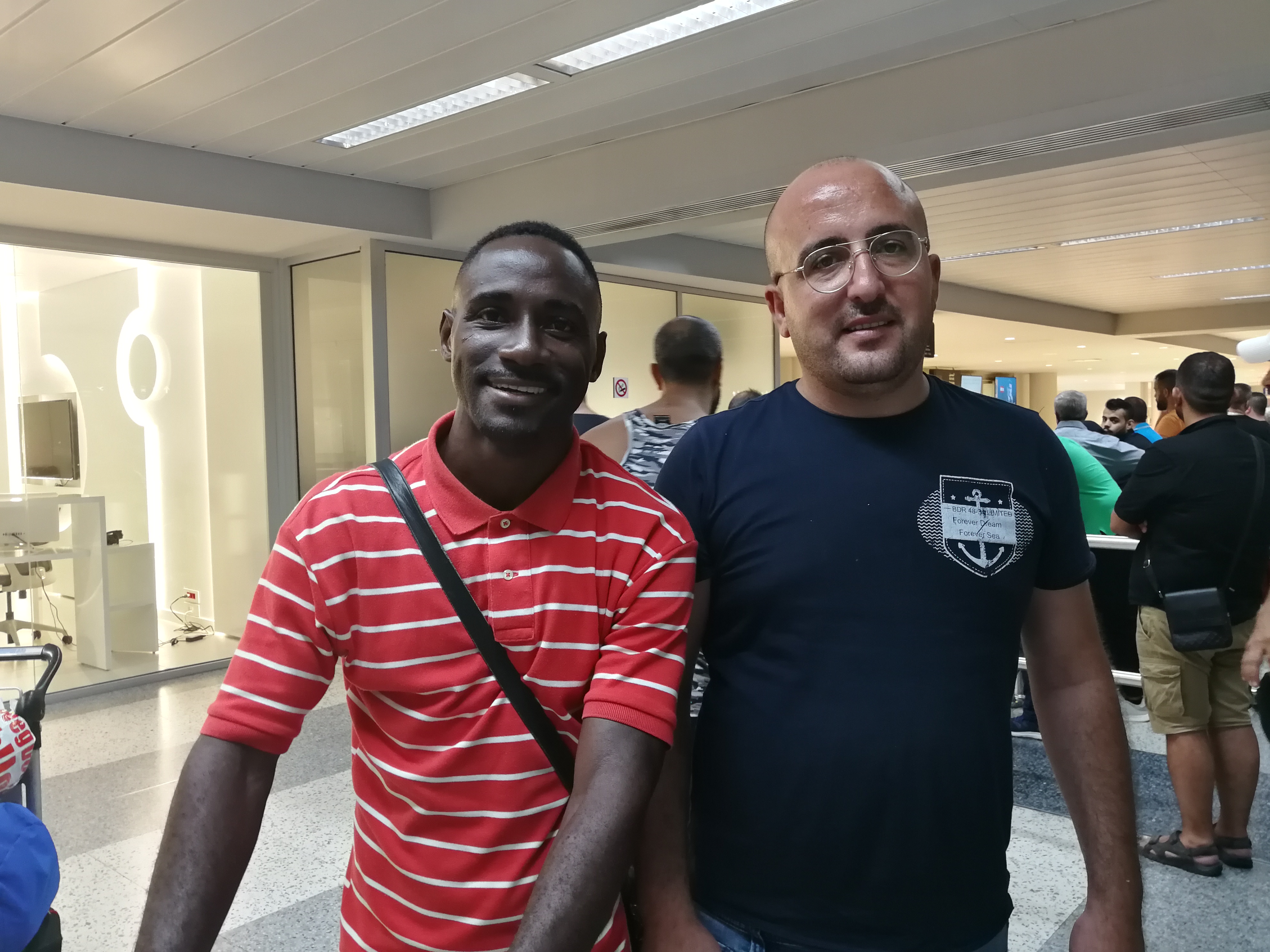 Football Lebanon - مباشر | وصول اجانب الصفاء مستمر وفي الصورة كاميروني سوبر ستار 