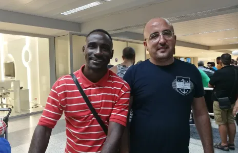 Football Lebanon - مباشر | وصول اجانب الصفاء مستمر وفي الصورة كاميروني سوبر ستار 