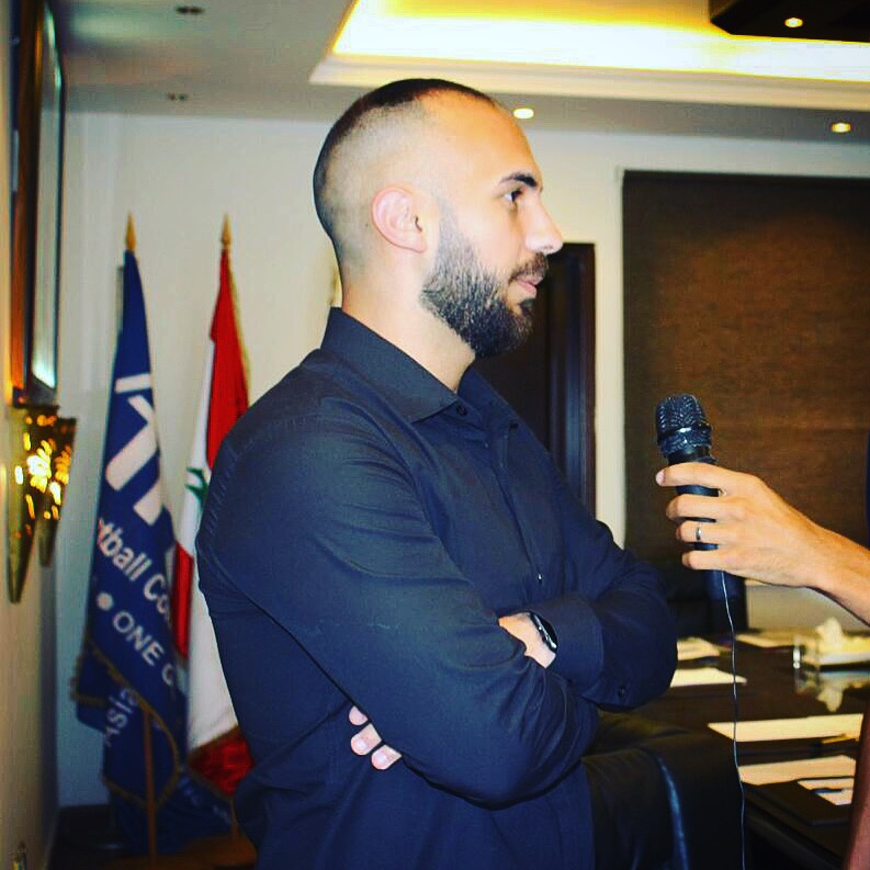 Football Lebanon - الرفاعي لـ Football Lebanon | نسعى بأن تكون النخبة بروفة للدوري