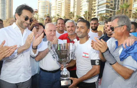 Football Lebanon - الريجي بطل لبنان لكرة القدم الشاطئية