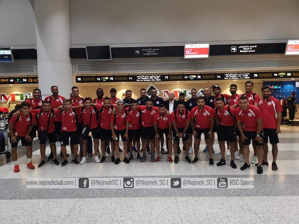 Football Lebanon - بعثة النجمة الى الإسكندرية وقلوب الشعب بحرارة نارية 