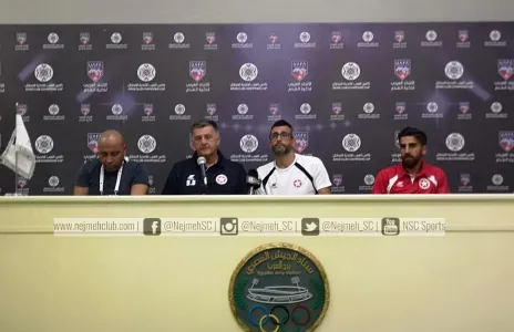 Football Lebanon - المؤتمر الصحافي | بونياك - سنلعب بتركيز وحمام لتحقيق إنجاز 