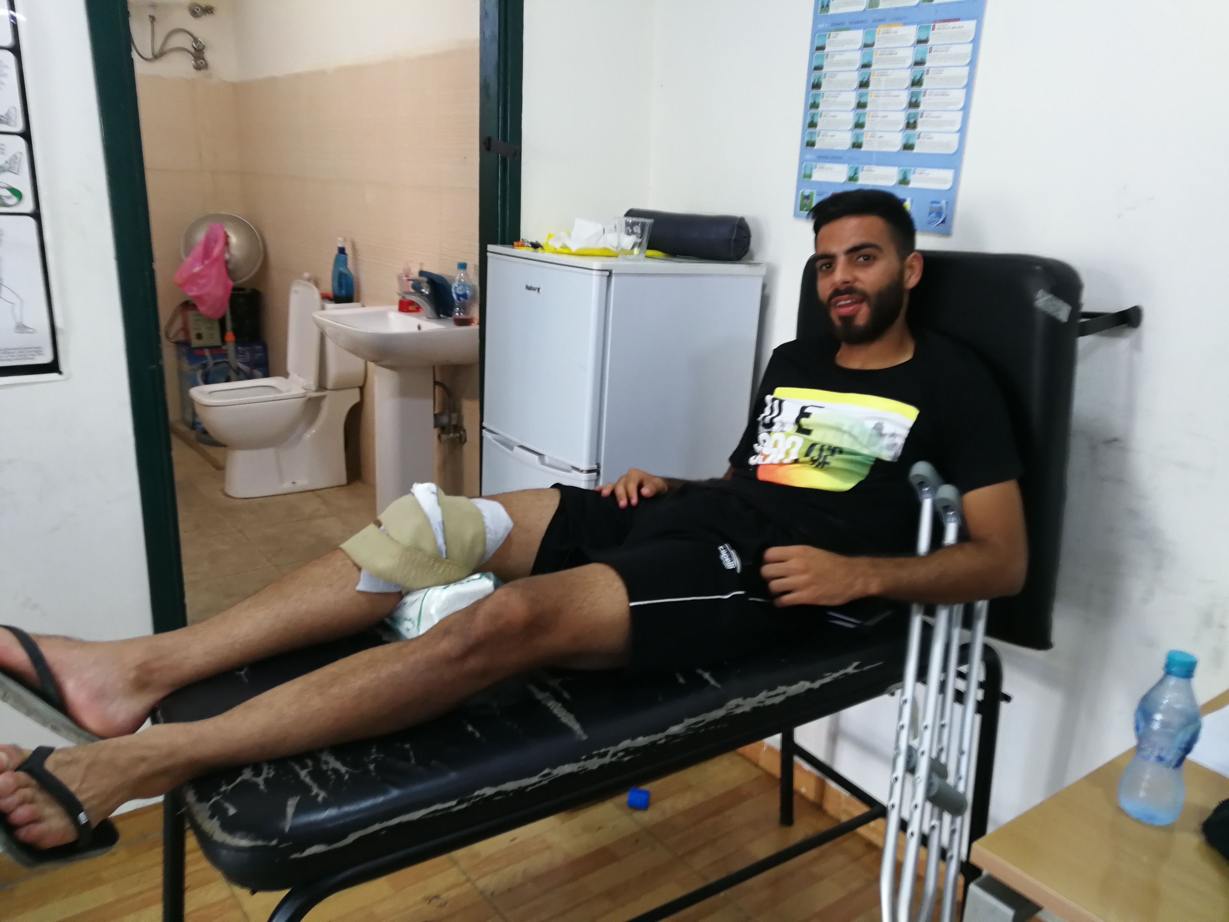 Football Lebanon - حنيني بدأ العلاج و طالب يعود الاثنين! 