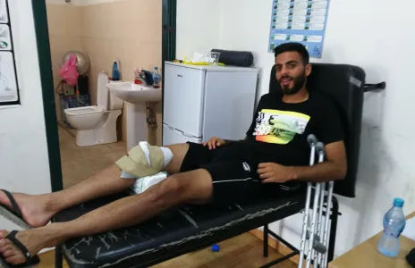 Football Lebanon - حنيني بدأ العلاج و طالب يعود الاثنين! 