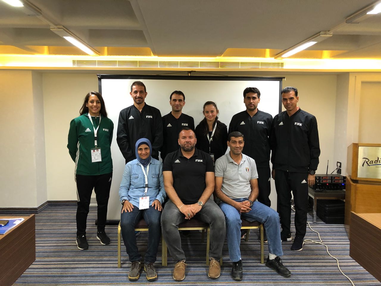 Football Lebanon - دموع البقار وجنى حيدر لقيادة مباريات كأس غرب آسيا