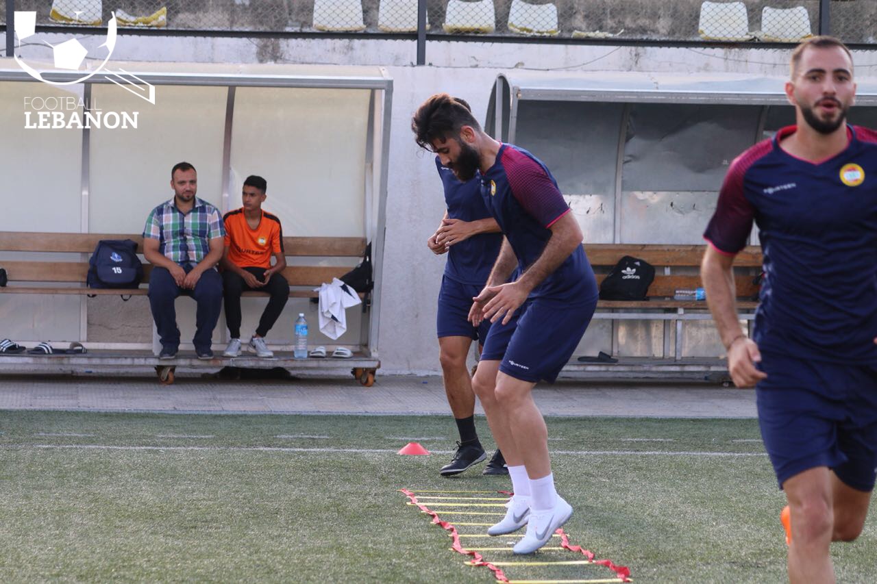 Football Lebanon - الصالح في تمارين العهد 