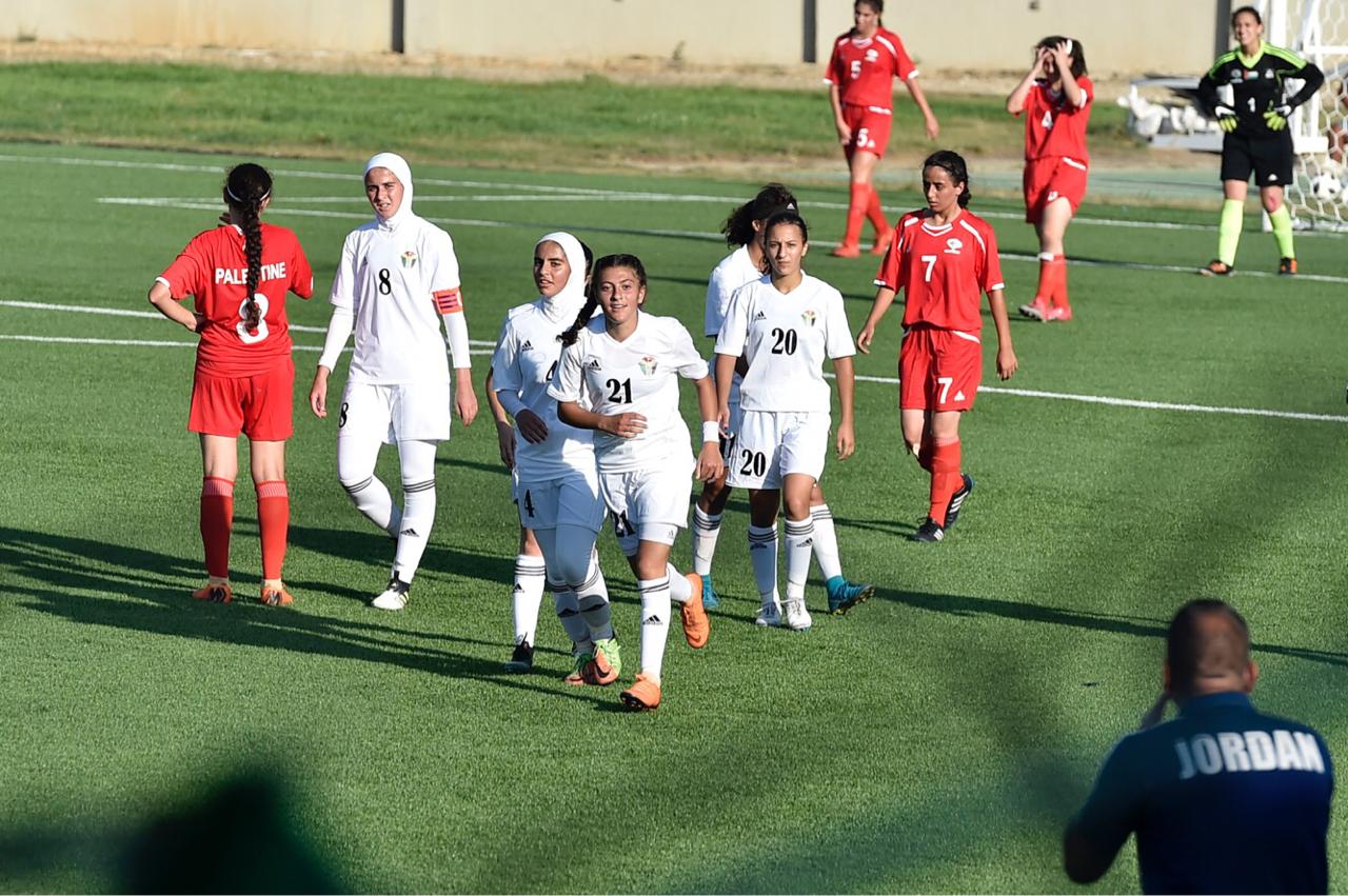 Football Lebanon - بطولة غرب آسيا للشابات | الأردن تسقط فلسطين وتقابل لبنان لتحديد البطل