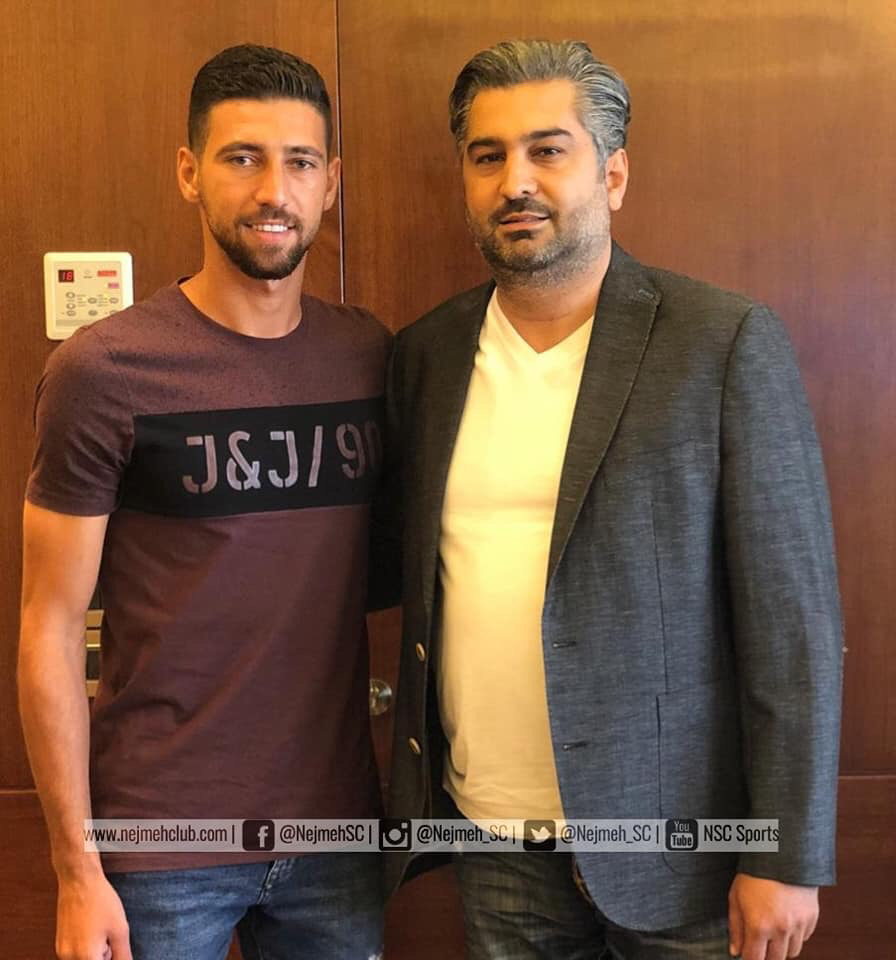 Football Lebanon - النجمة يجدد عقد مهاجمه سبليني