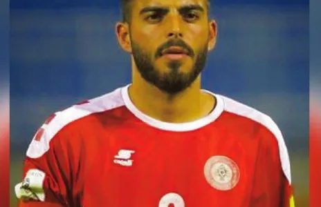 Football Lebanon - حنيني ينفي الشائعات حول مدة إصابته