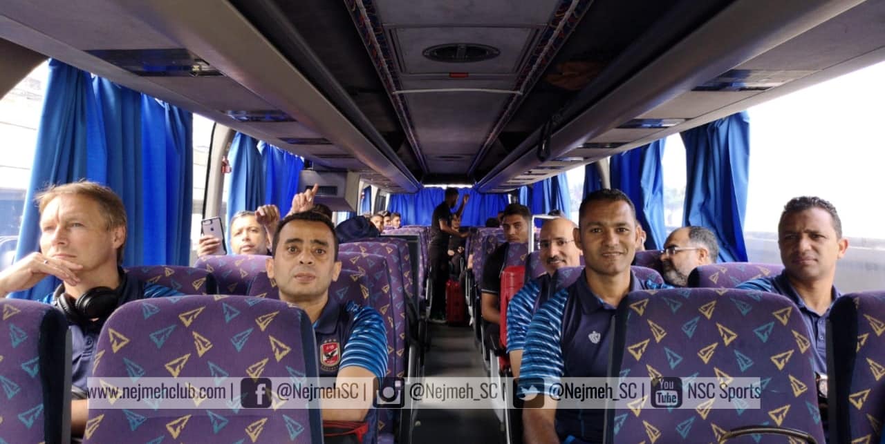 Football Lebanon - وصول بعثة الاهلي المصري الى بيروت