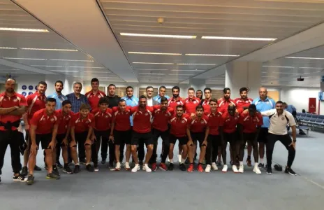 Football Lebanon - بعثة السلام تغادر الى المغرب لمواجهة الرجاء