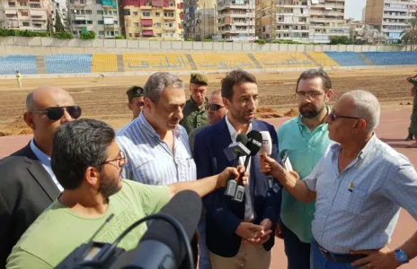 Football Lebanon - انطلاق ورشة اعادة تأهيل ملعب بيروت البلدي