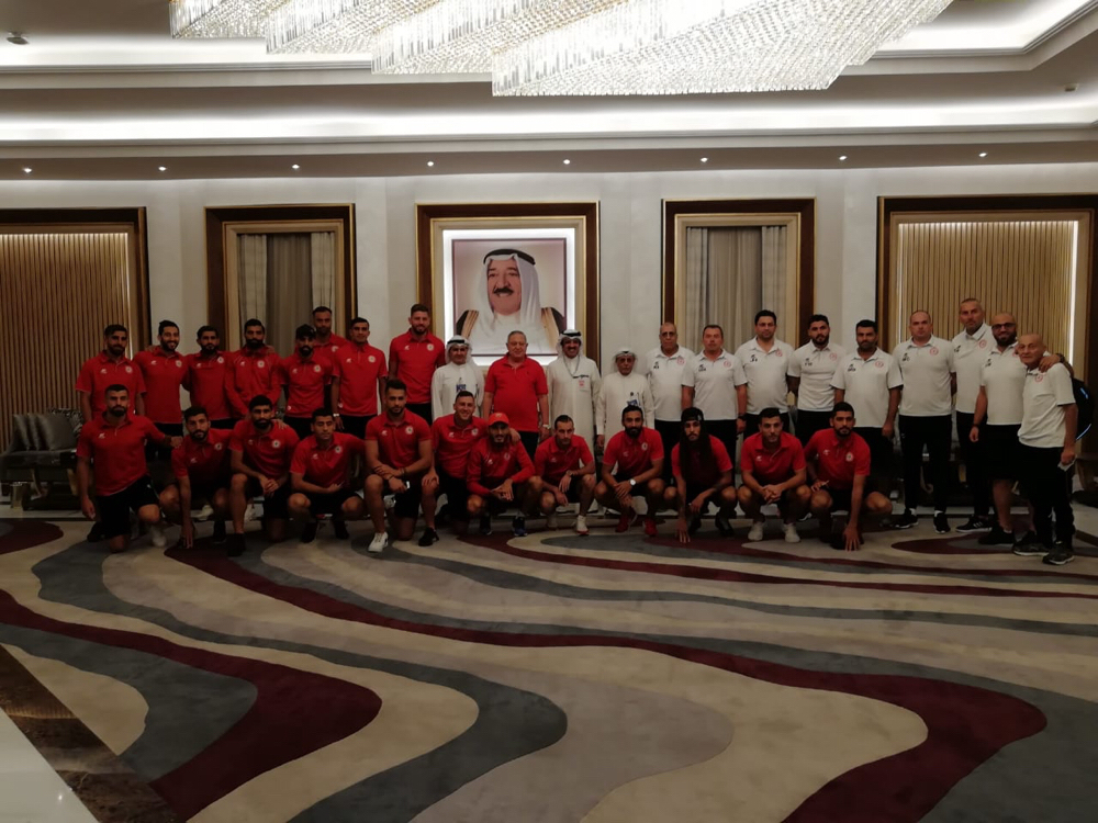 Football Lebanon - منتخب لبنان يستعد في الكويت للقاء الأزرق ودياً الخميس