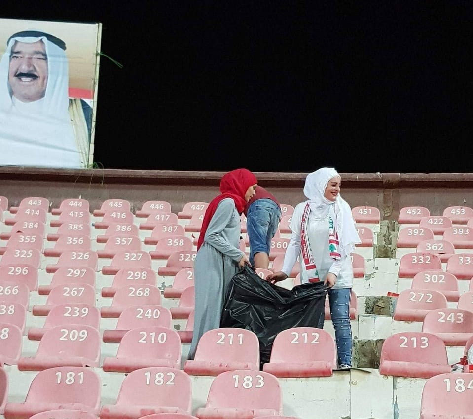 Football Lebanon - الكويتيون يمدحون سلوك الجمهور اللبناني