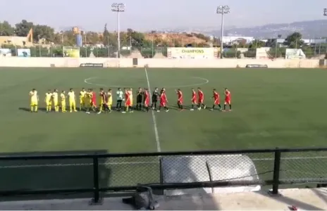 Football Lebanon - الأهلي النبطية الى الدور التمهيدي الثاني بعد فوزه على النهضة بر الياس