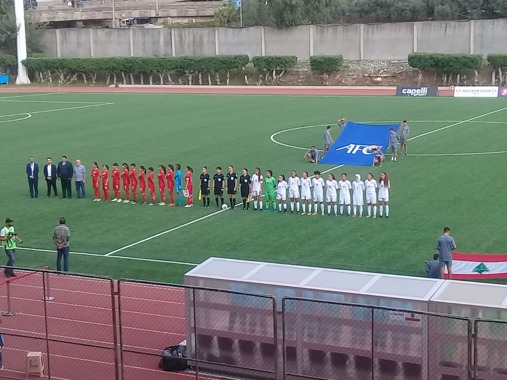 Football Lebanon - صبايا الأرز تهز شباك هونغ كونغ بسداسية نظيفة