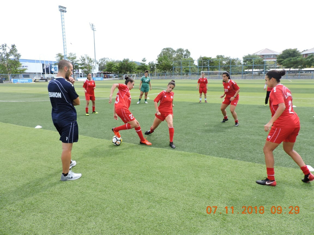 Football Lebanon - سيدات لبنان تلتقين ايران غدا في التصفيات الاولمبية