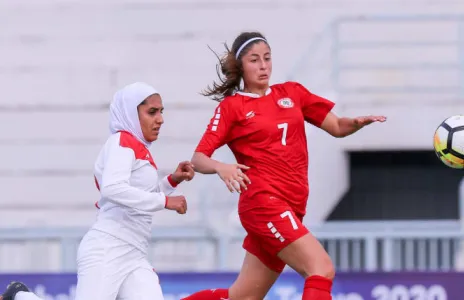 Football Lebanon - خسارة قاسية لسيدات لبنان امام ايران