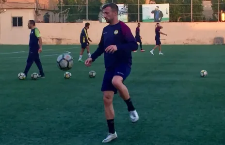 Football Lebanon - عودة البلغاري توشيف الى تمارين العهد