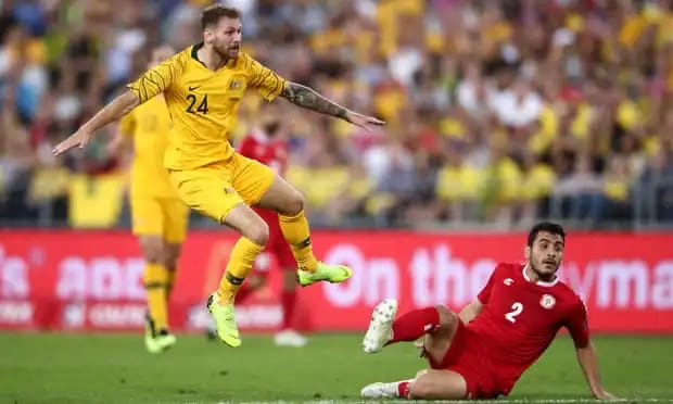 Football Lebanon - خسارة لبنان أمام أستراليا بثلاثية وتكريم كاهيل