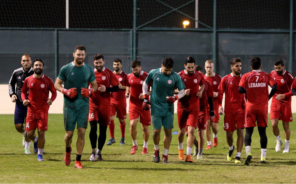 Football Lebanon - منتخب لبنان لكرة القدم يواصل معسّكره في البحرين