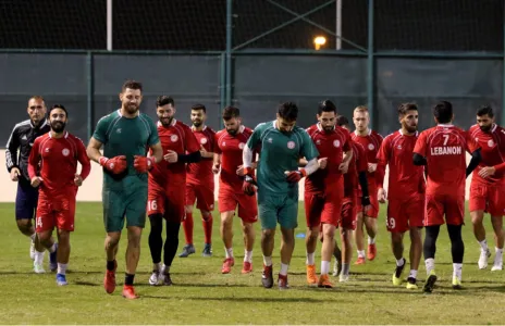 Football Lebanon - منتخب لبنان لكرة القدم يواصل معسّكره في البحرين
