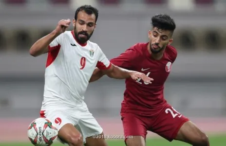 Football Lebanon - قطر تهزم الأردن استعداداً لكأس آسيا