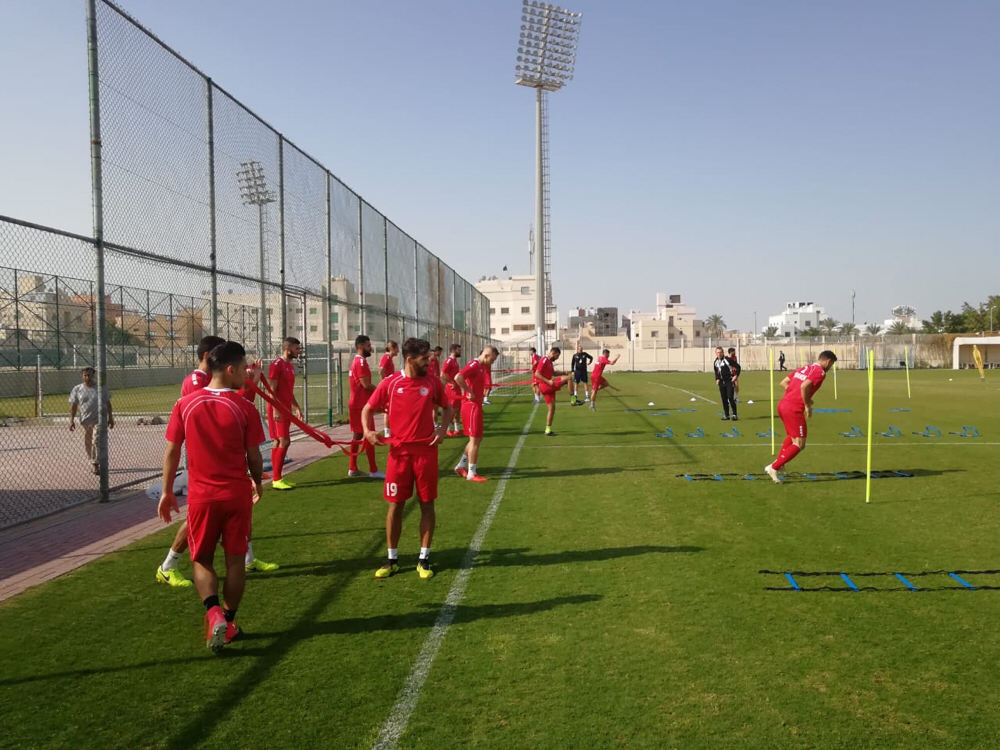 Football Lebanon - منتخب لبنان لكرة القدم يختتم معسكره بلقاء ودي مع البحرين