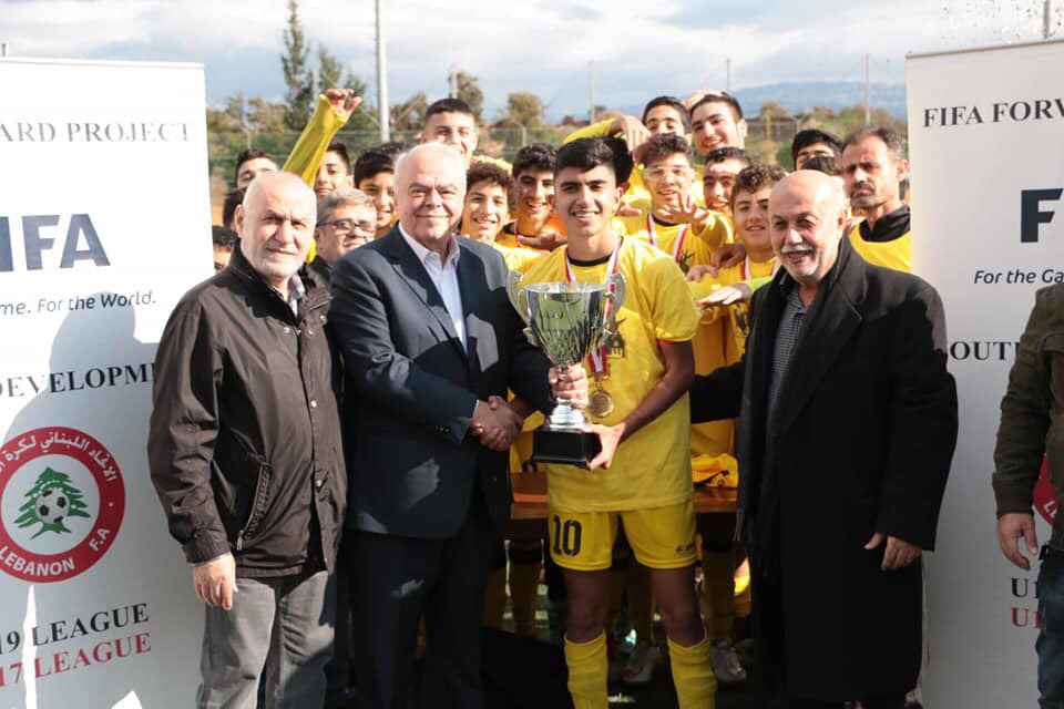 Football Lebanon - تتويج العهد بلقب الأشبال